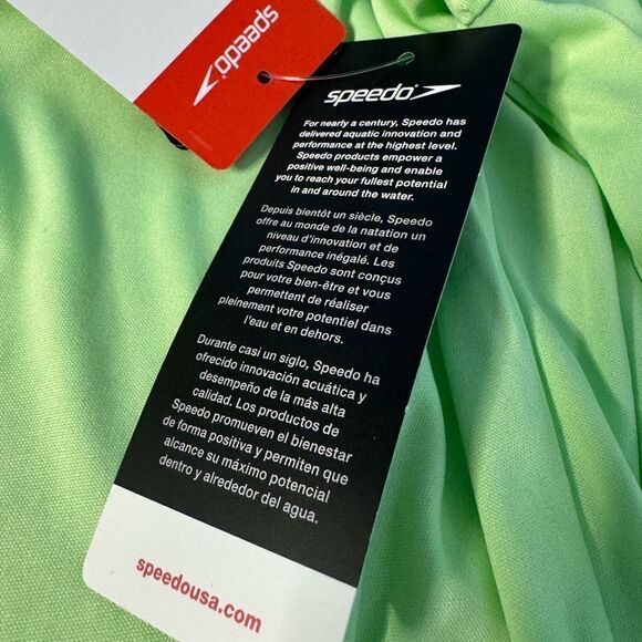 NWT Speedo Youth Hooded Rashguard / Swim Shirt (Large) - Picture 4 of 7